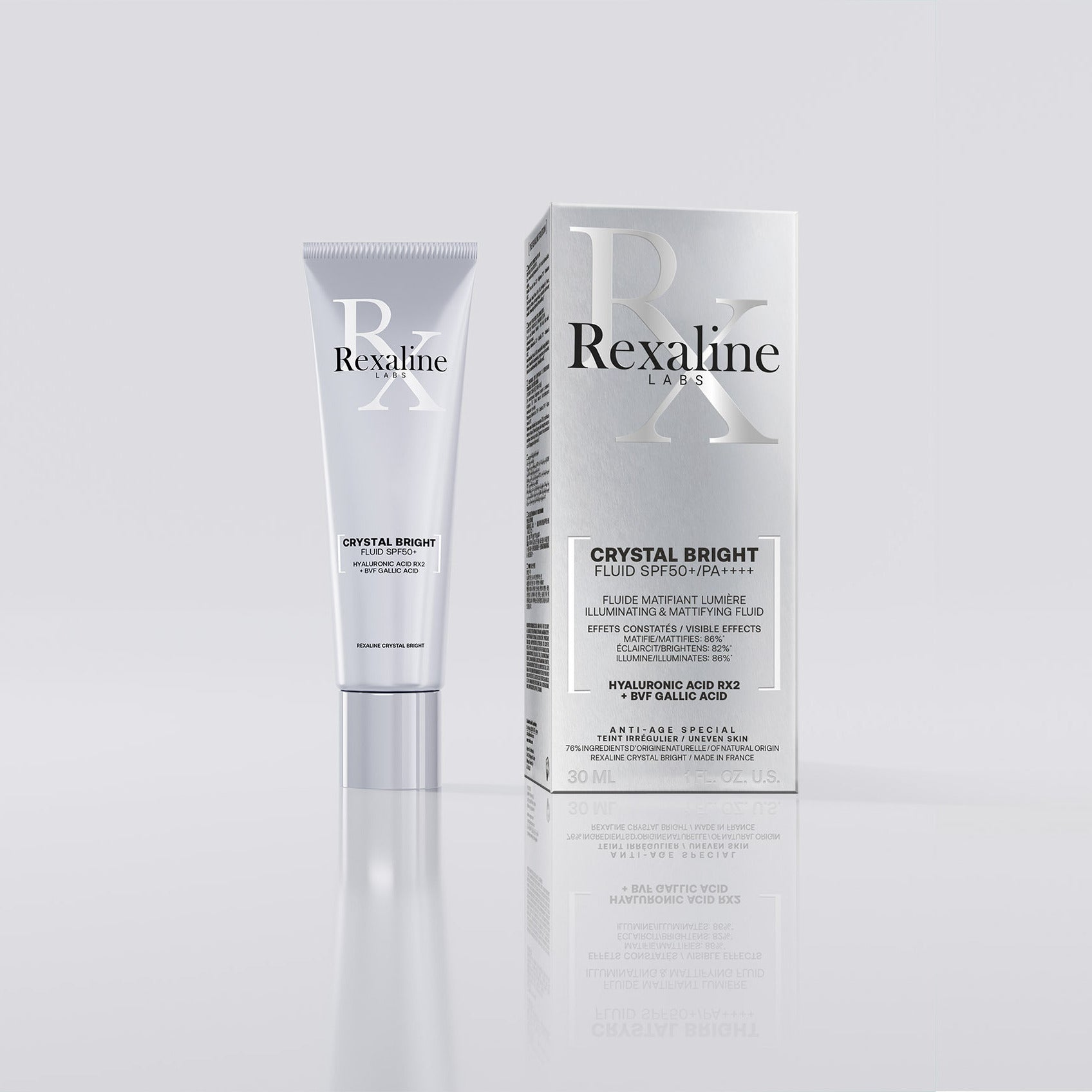 CRYSTAL BRIGHT FLUID SPF50+